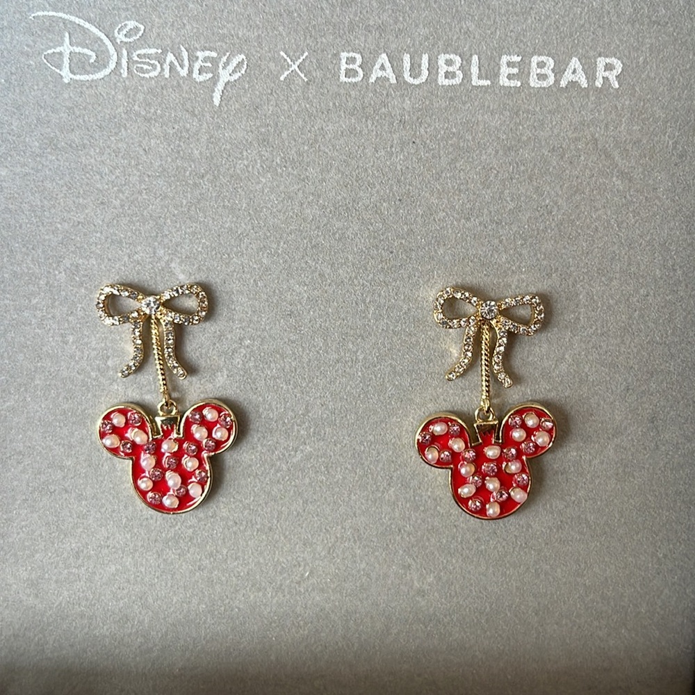 DISNEY x BAUBLEBAR earrings. New.